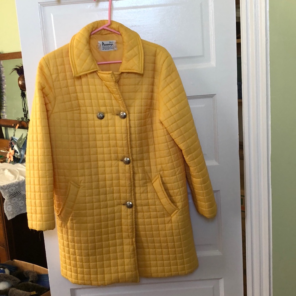 Vintage Rain Coat Penny’s Brand Circa 1960-1970s